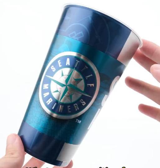 귀하의 컵에 대한 YZY 양각 텍스처 효과 라벨을 받으세요