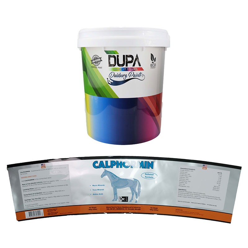 금형 라벨의 코팅 버킷 사출 성형