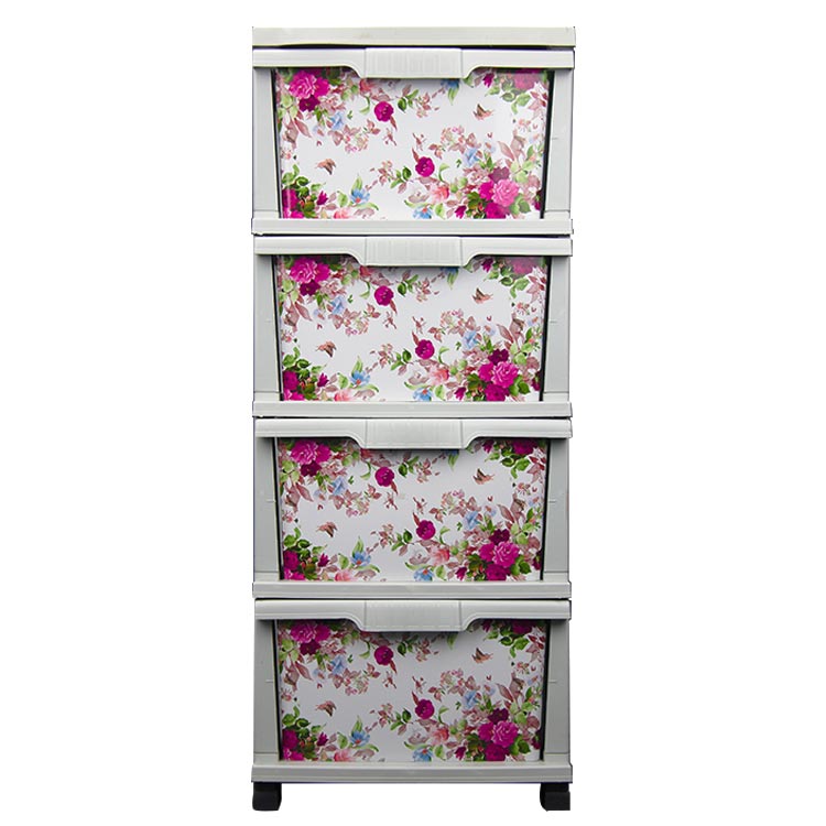 금형 라벨의 서랍 정리함 사출 성형