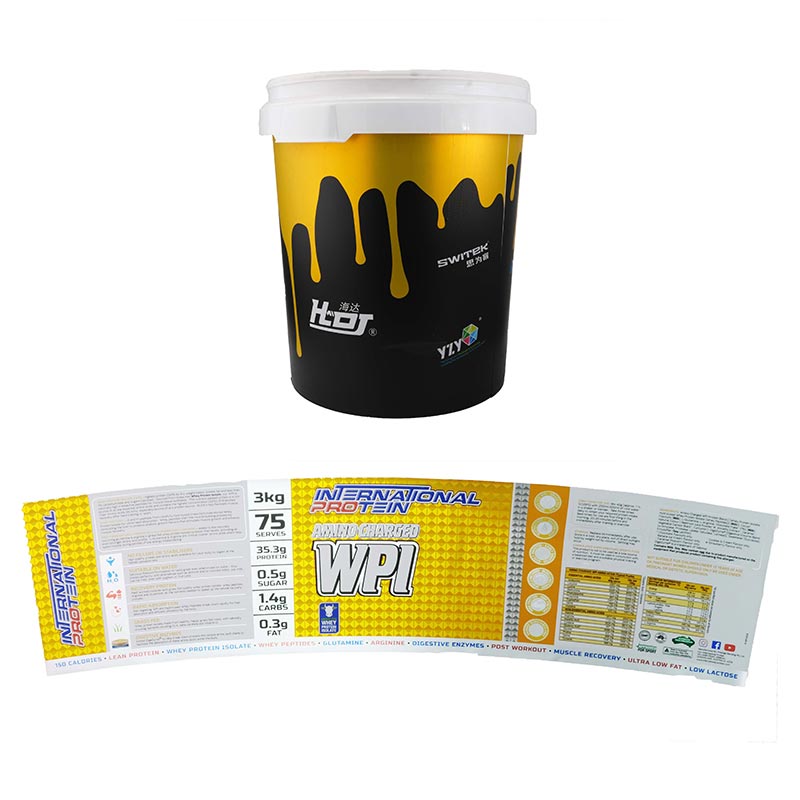 금형 라벨의 코팅 저장 버킷 사출 성형