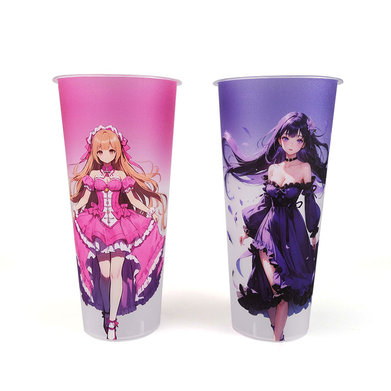 음료용 PP 플라스틱 주입 IML 컵