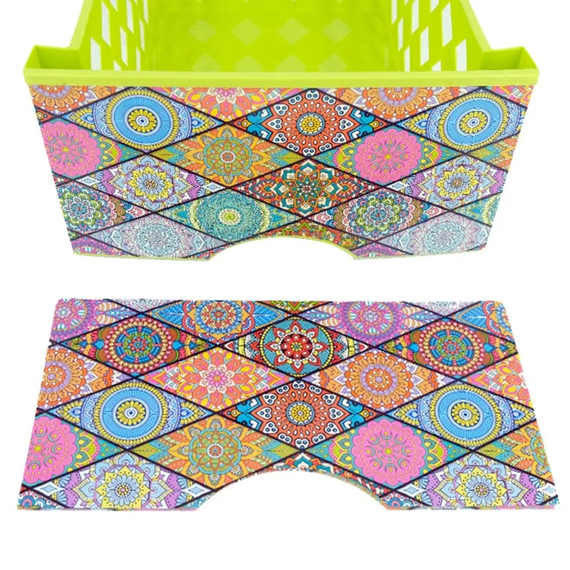 금형 라벨의 보관 바구니 사출 성형